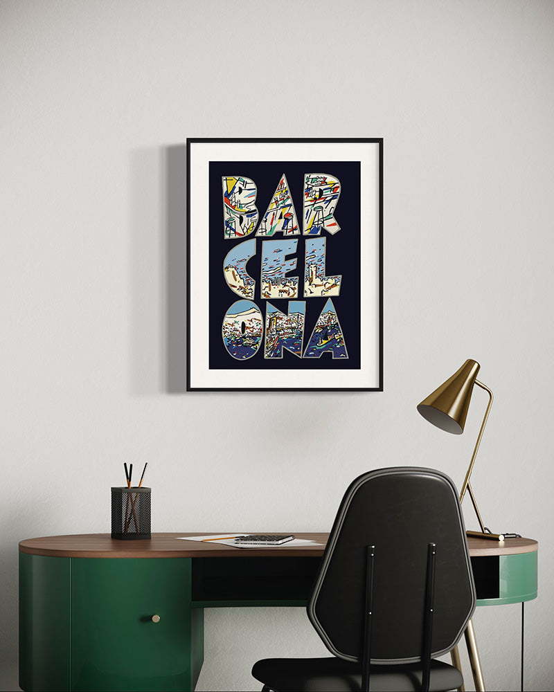 Javier Mariscal · BAR CEL ONA (Negro)