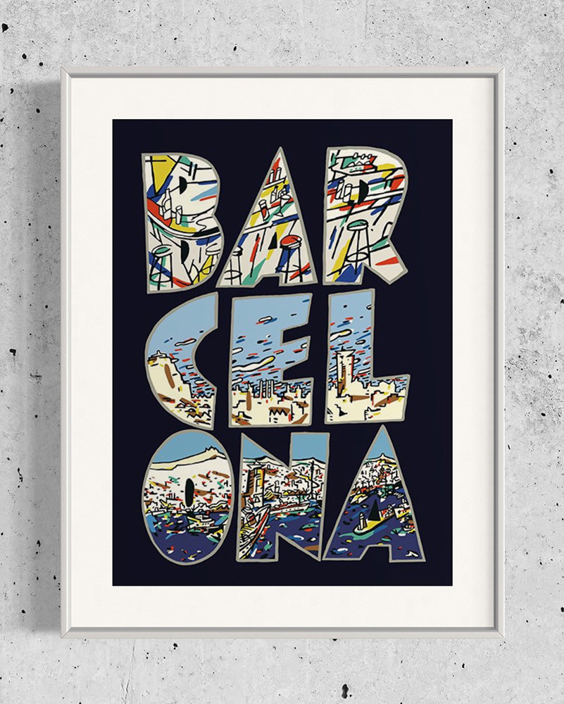 Javier Mariscal · BAR CEL ONA (Negro)